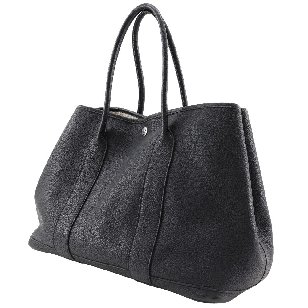HERMES Tote Bag Negonda black Garden party PM Women Used