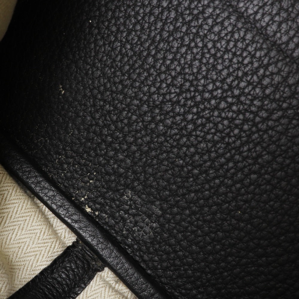 HERMES Tote Bag Negonda black Garden party PM Women Used