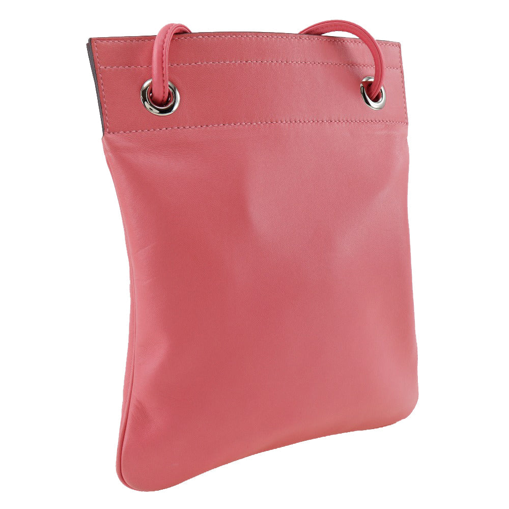 HERMES Shoulder Bag Calfskin pink Aline Mini Women Used