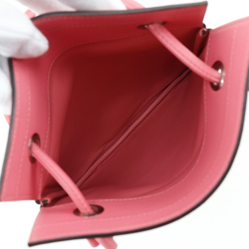 HERMES Shoulder Bag Calfskin pink Aline Mini Women Used