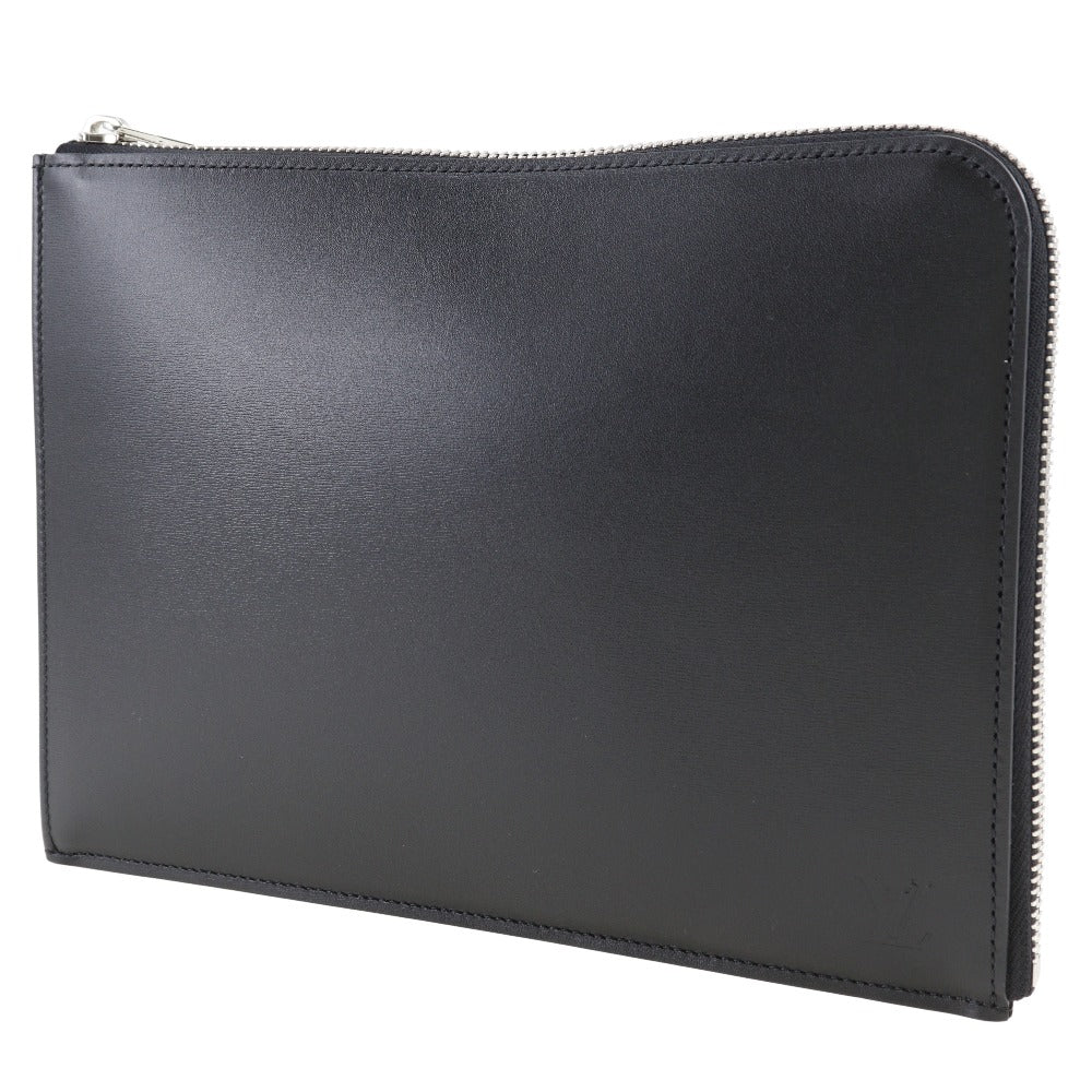 LOUIS VUITTON Clutch bag R99303 Calfskin black Nomad Pochette Jules PM mens Used