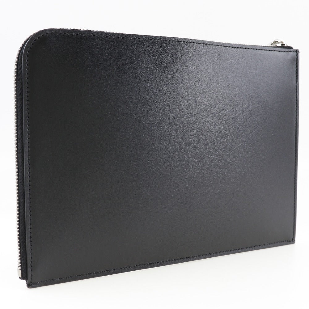 LOUIS VUITTON Clutch bag R99303 Calfskin black Nomad Pochette Jules PM mens Used