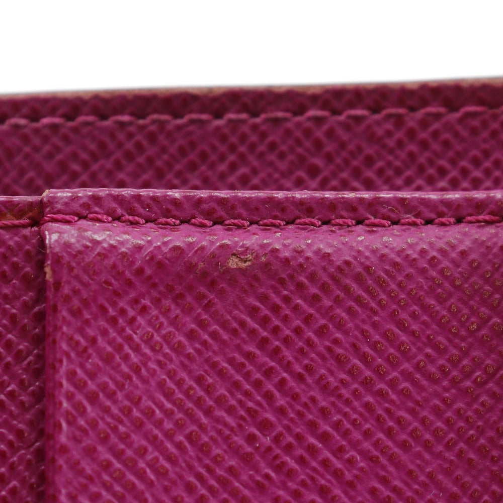 LOUIS VUITTON Bifold Wallet M95188 Monogram canvas Brown / Pink Monogram Perfo Compact zip Women Used