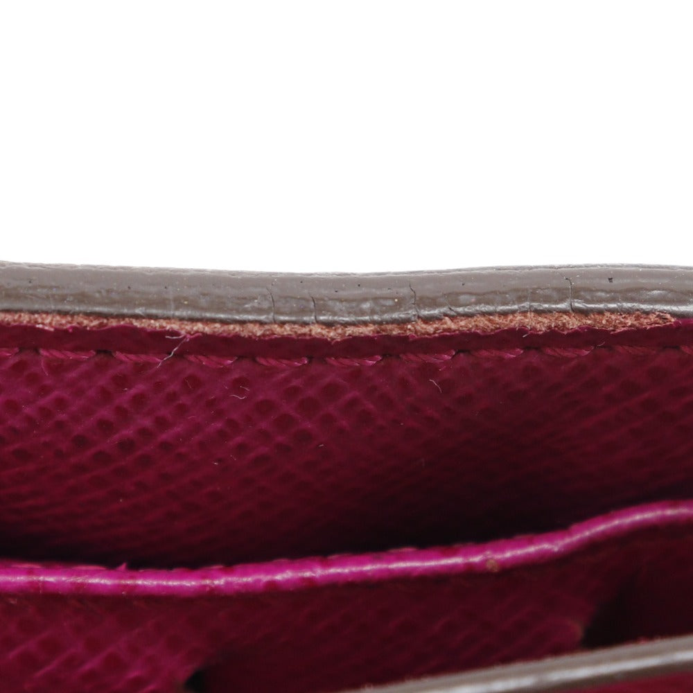 LOUIS VUITTON Bifold Wallet M95188 Monogram canvas Brown / Pink Monogram Perfo Compact zip Women Used