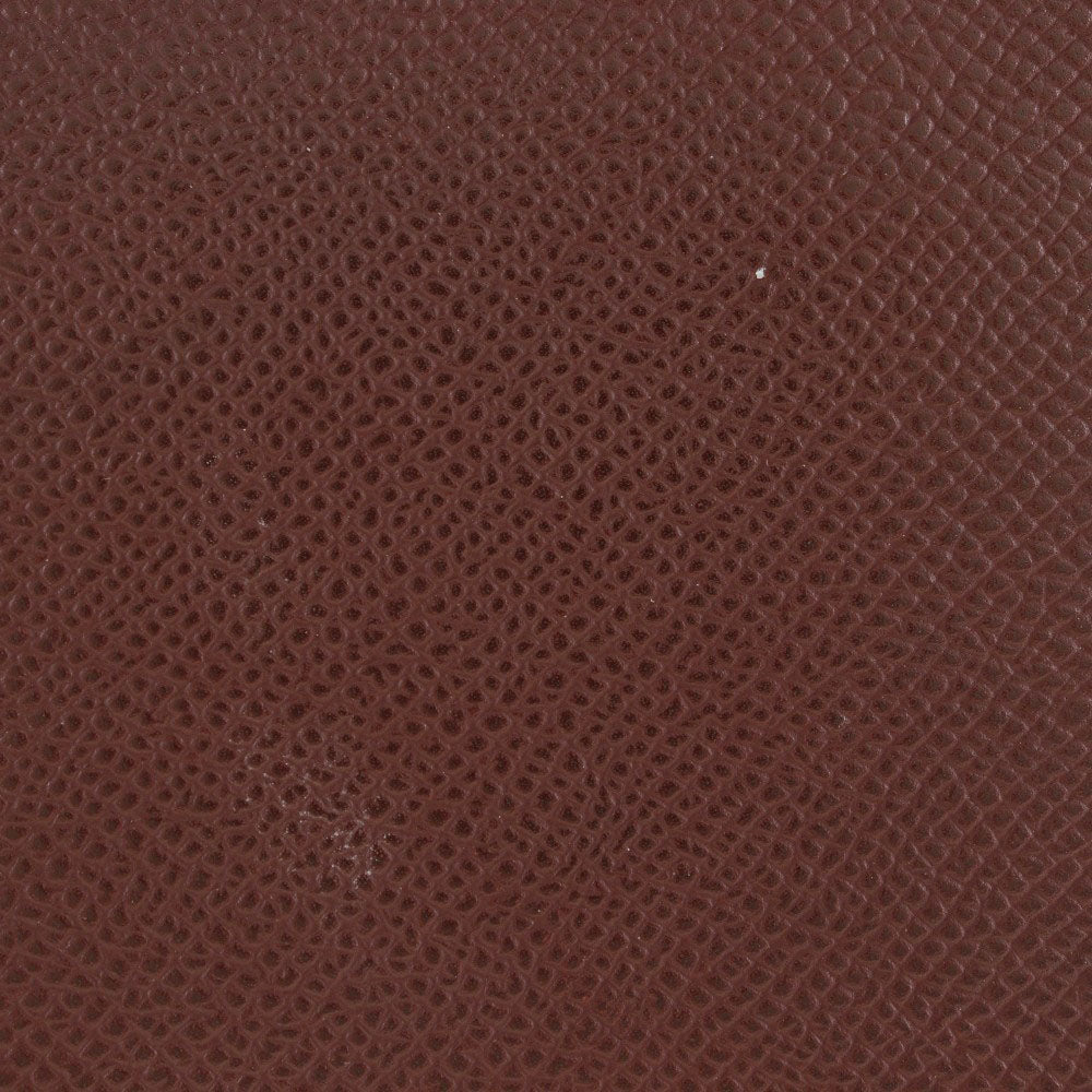 HERMES Long Wallet Purse Epsom Bordeaux Azap Long Silk Inn Women Used