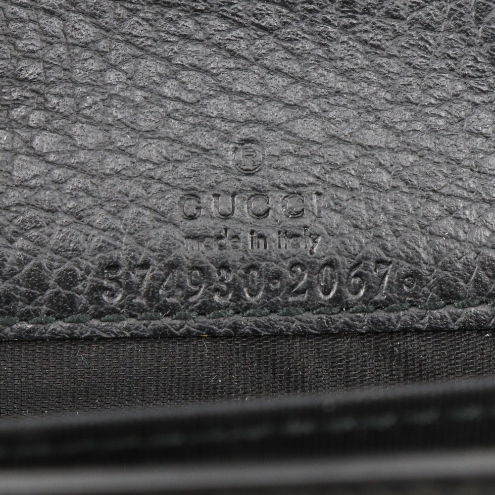 GUCCI Coin case 574930 Calfskin black Chain wallet Dionysus Chain Coin Purse