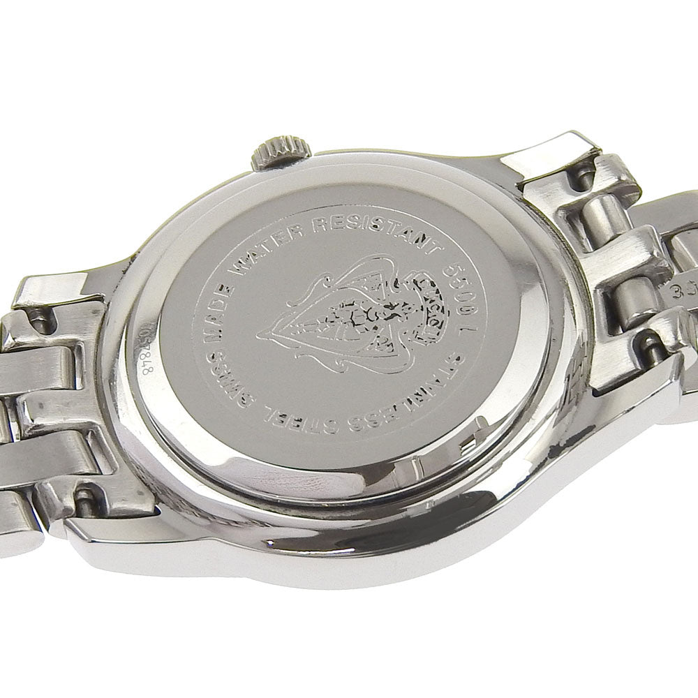 GUCCI Watches Quartz 5500L Stainless Steel Silver black dial