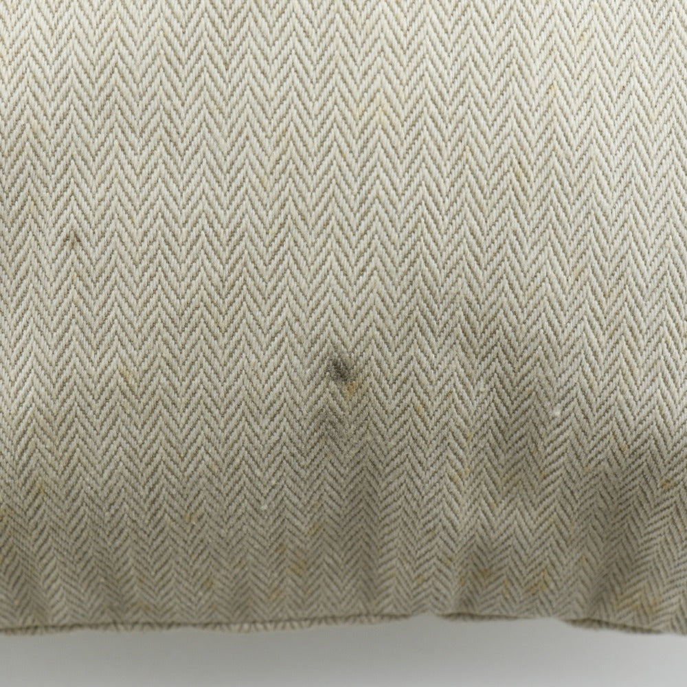 HERMES Shoulder Bag canvas beige Alain GM
