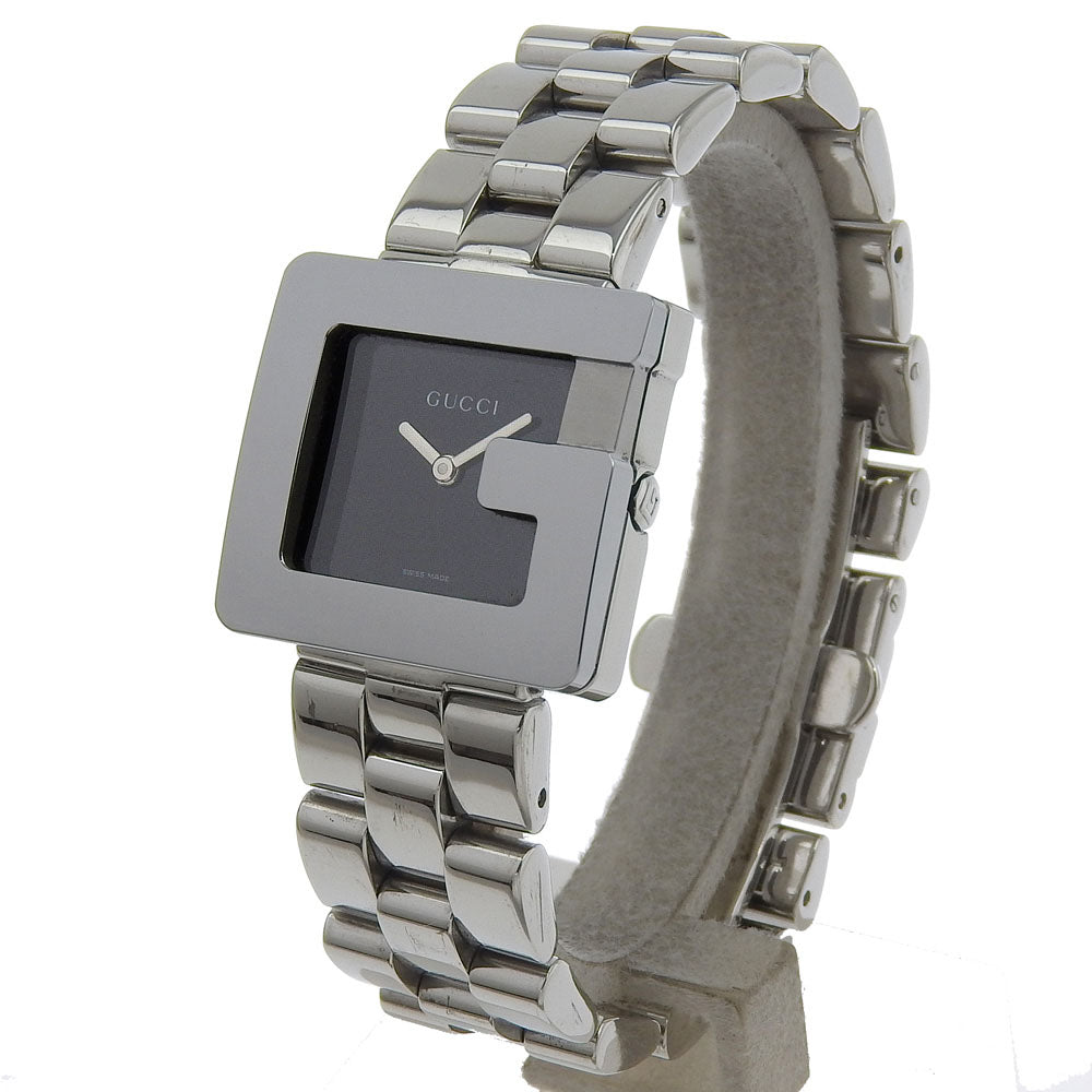 GUCCI Watches Quartz 3600J Stainless Steel Silver G watch black dial