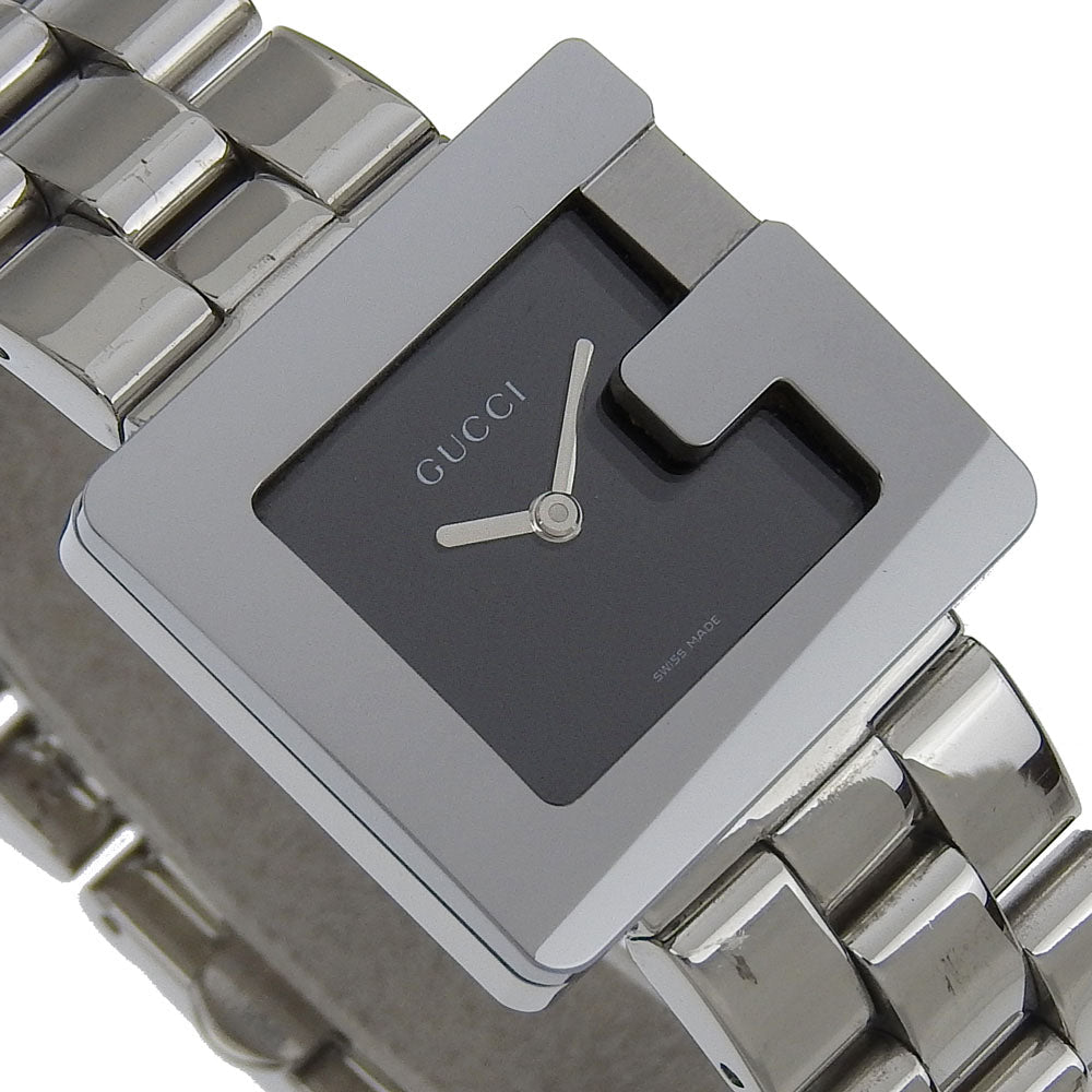 GUCCI Watches Quartz 3600J Stainless Steel Silver G watch black dial
