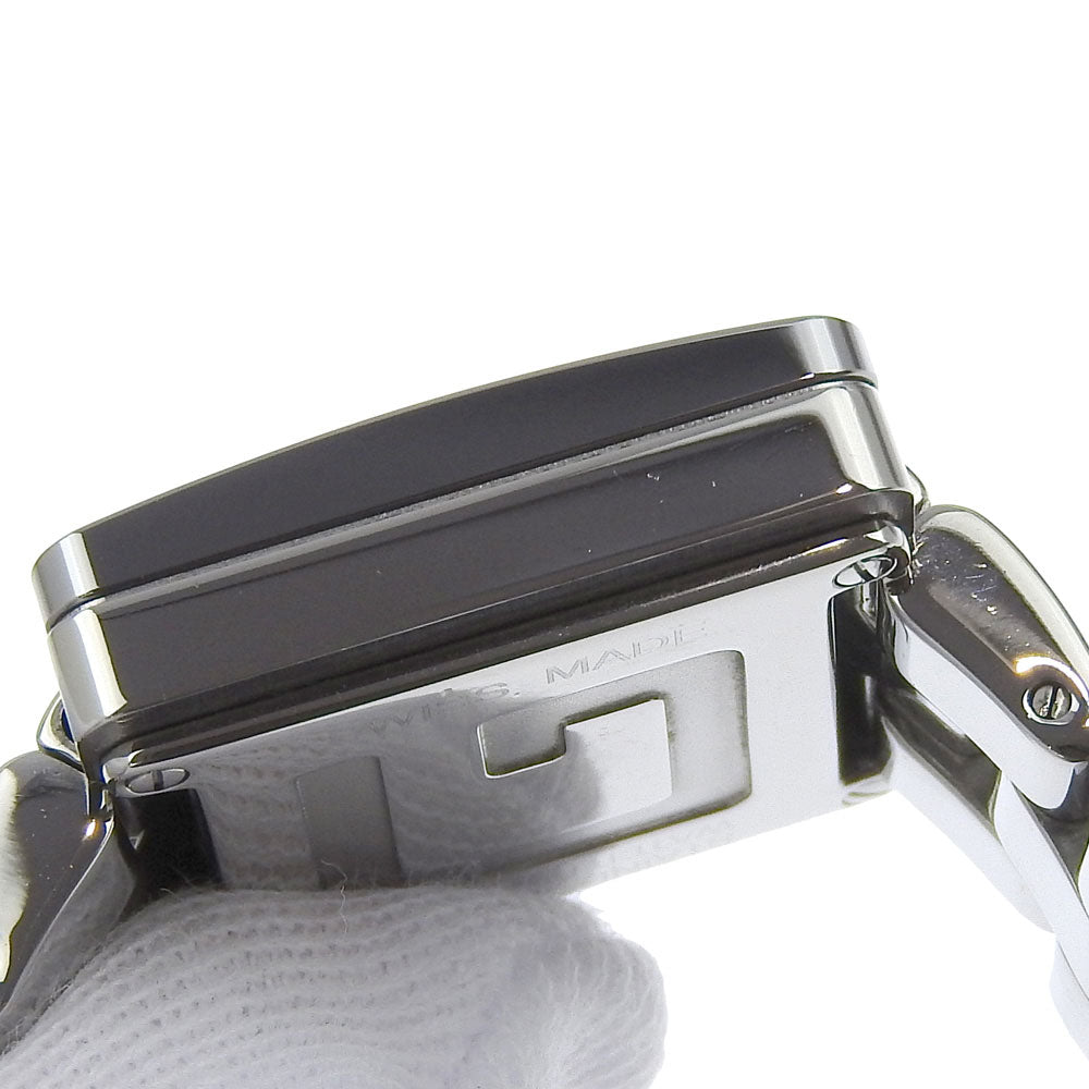 GUCCI Watches Quartz 3600J Stainless Steel Silver G watch black dial