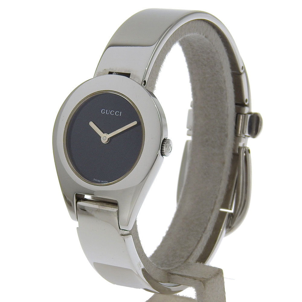 GUCCI Watches Quartz 6700L Stainless Steel Silver black dial