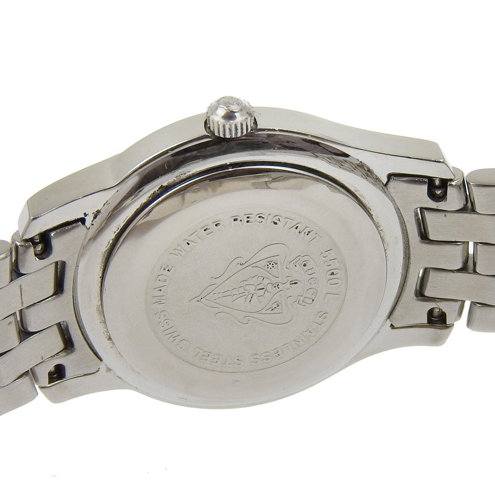 GUCCI Watches Quartz 5500L Stainless Steel Silver black dial