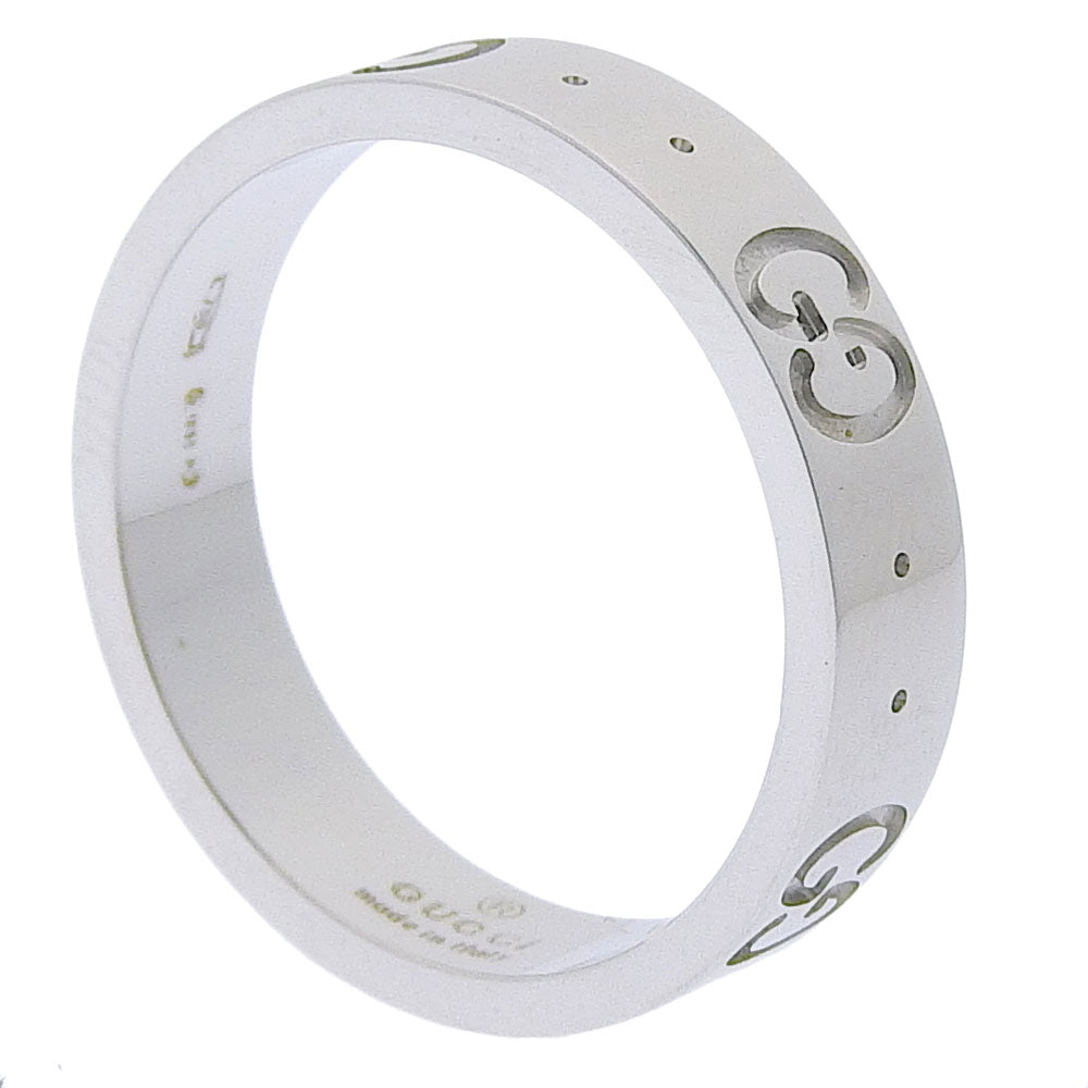 GUCCI Ring K18 white gold Silver icon