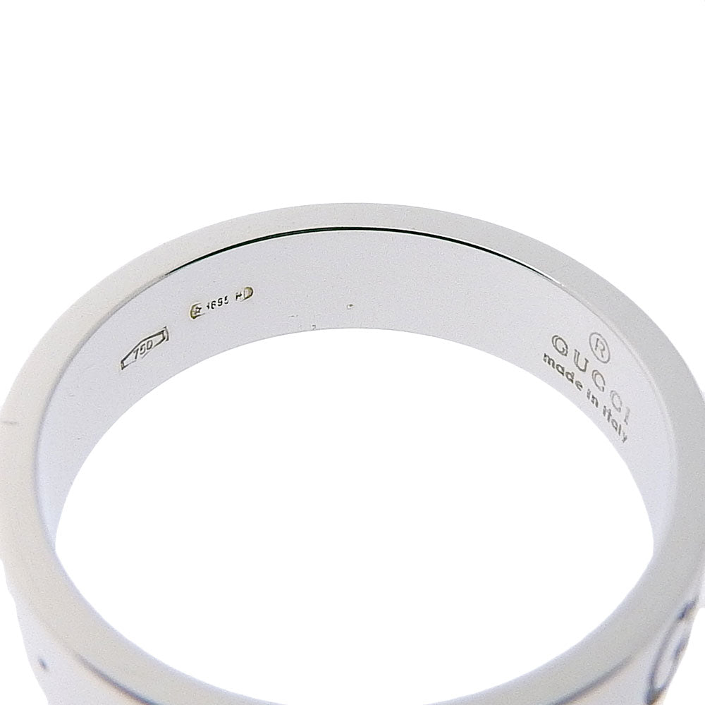 GUCCI Ring K18 white gold Silver icon