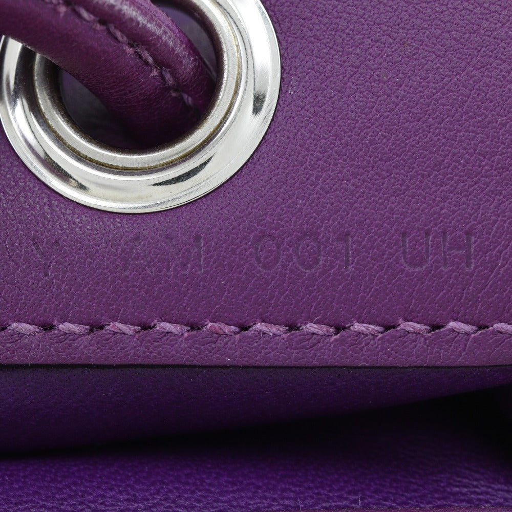 HERMES Shoulder Bag Vaux Swift purple Aline Mini Women Used