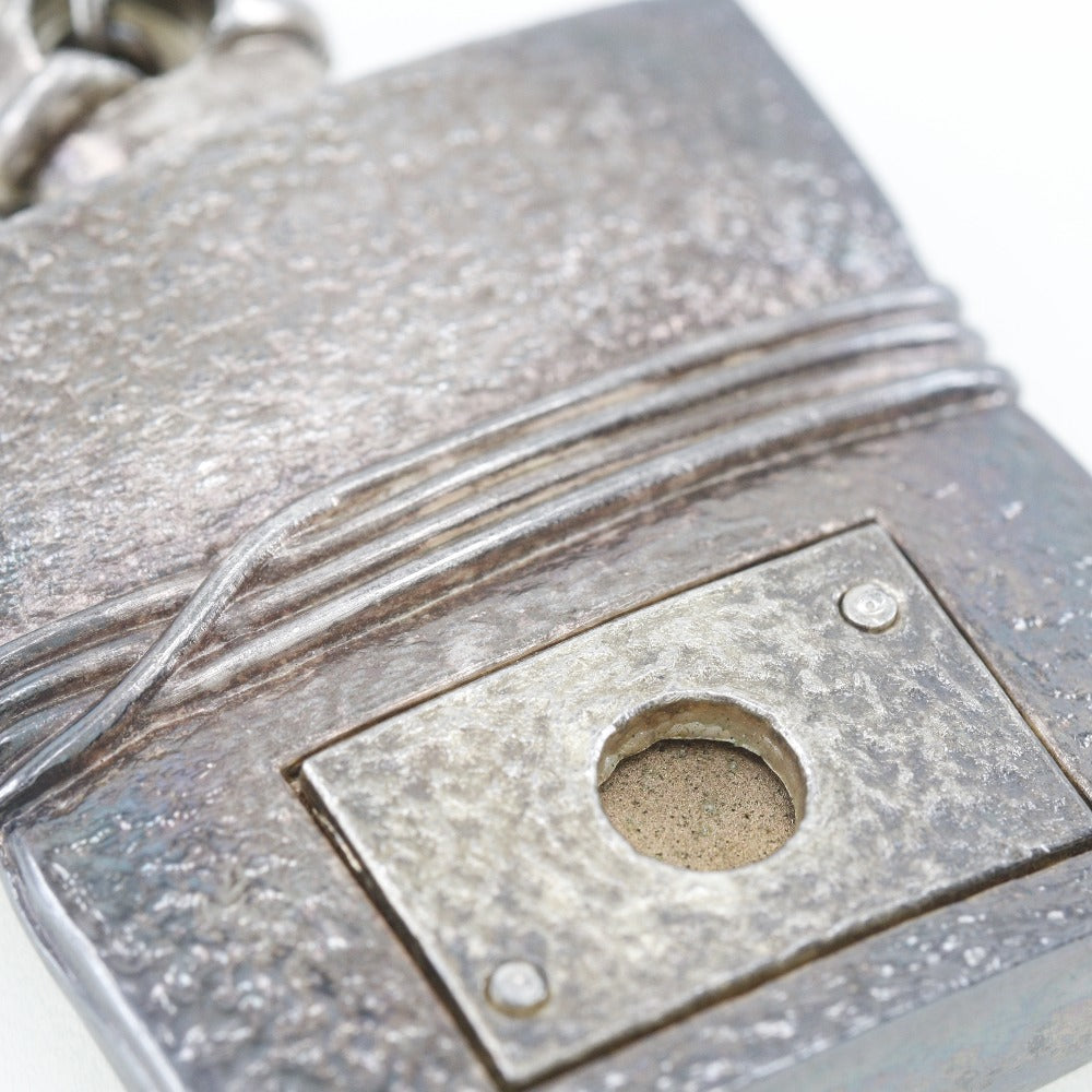HERMES charm metallic Silver vintage Rocabal unisex(Unisex) Used