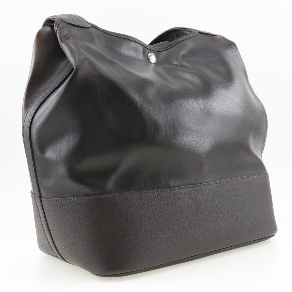 HERMES Shoulder Bag Amazonia Brown Picotan GM unisex(Unisex) Used