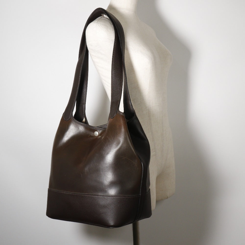 HERMES Shoulder Bag Amazonia Brown Picotan GM unisex(Unisex) Used