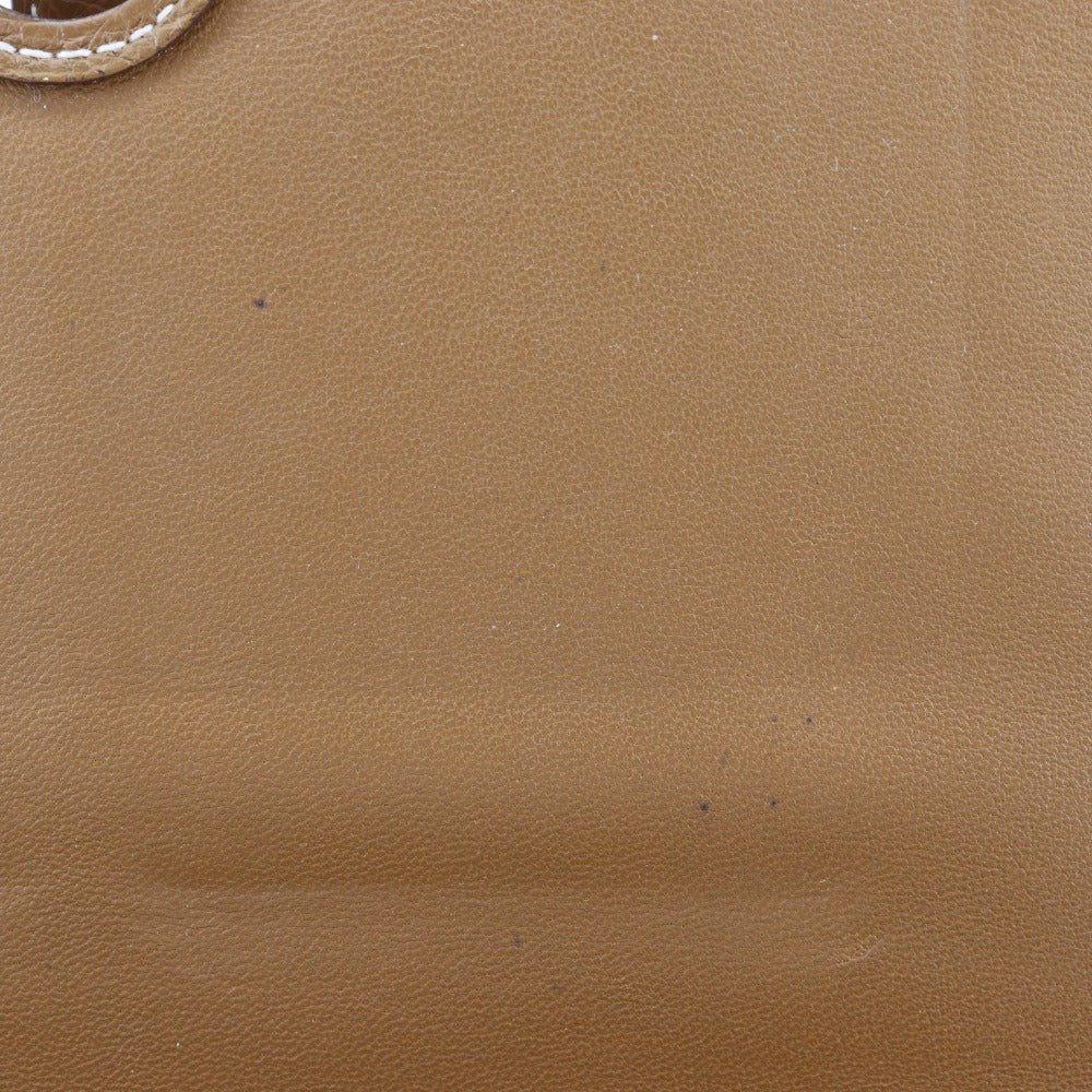 HERMES Long Wallet Purse Togo SilverMetal Dogon GM