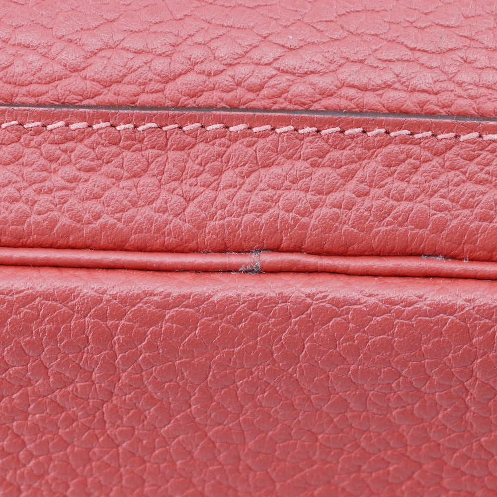 HERMES Tote Bag Negonda Red Garden party PM