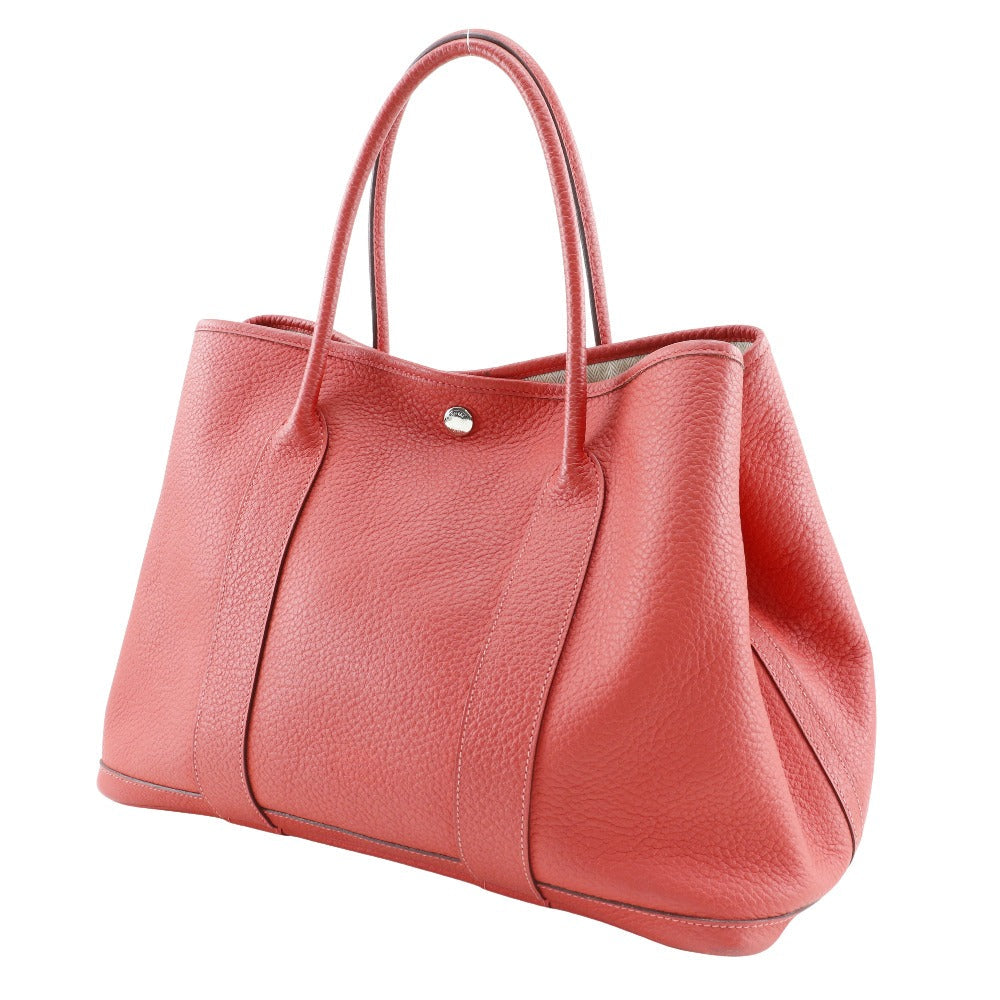 HERMES Tote Bag Negonda Red Garden party PM