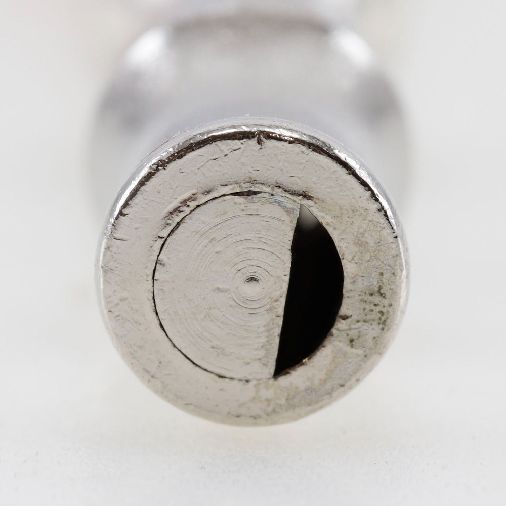 HERMES Other fashion goods Metal, Leather Orange / Silver Shifure Ultrasonic whistle