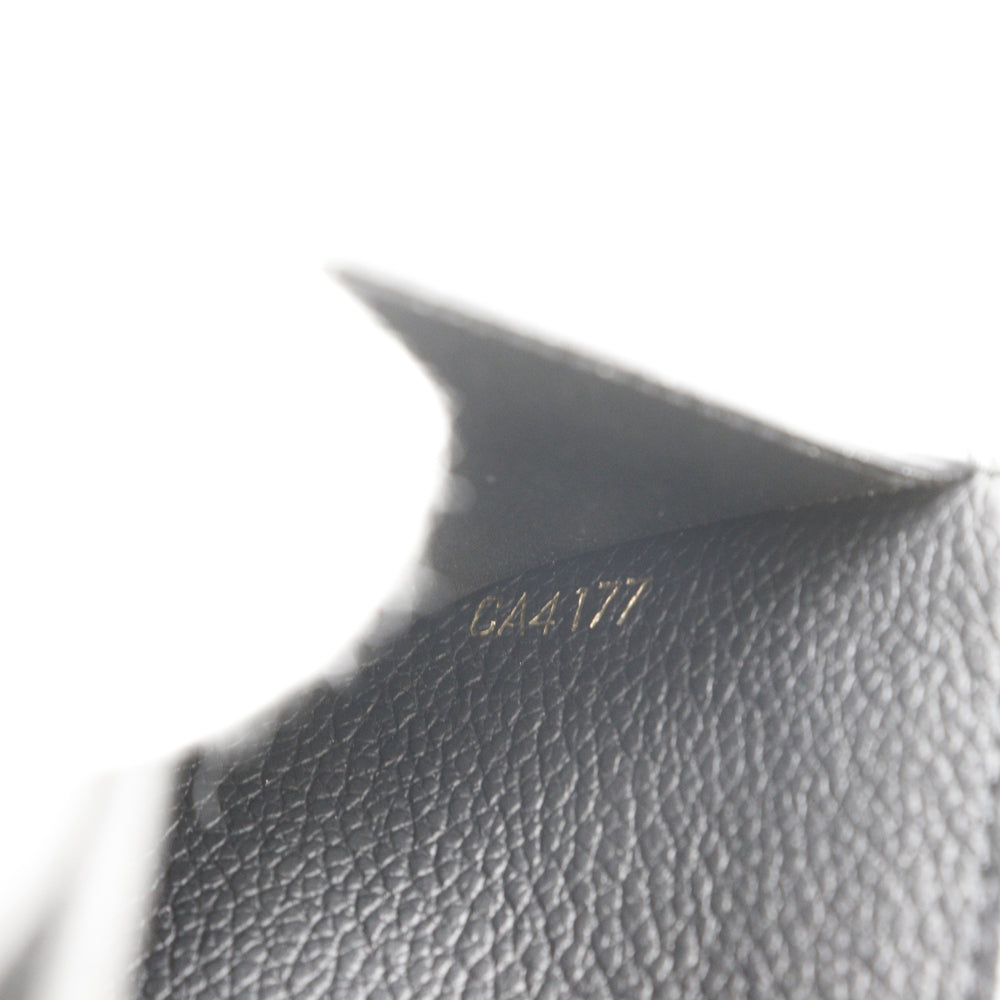 LOUIS VUITTON Bifold Wallet M64148 Monogram Ann Platt black Portefeuille Arianne