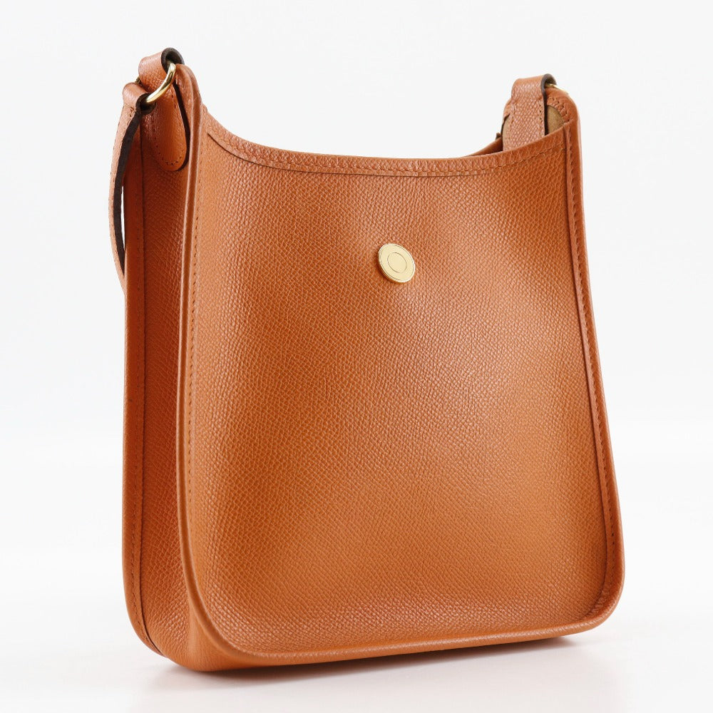 HERMES Shoulder Bag Epsom Orange Vespa TPM