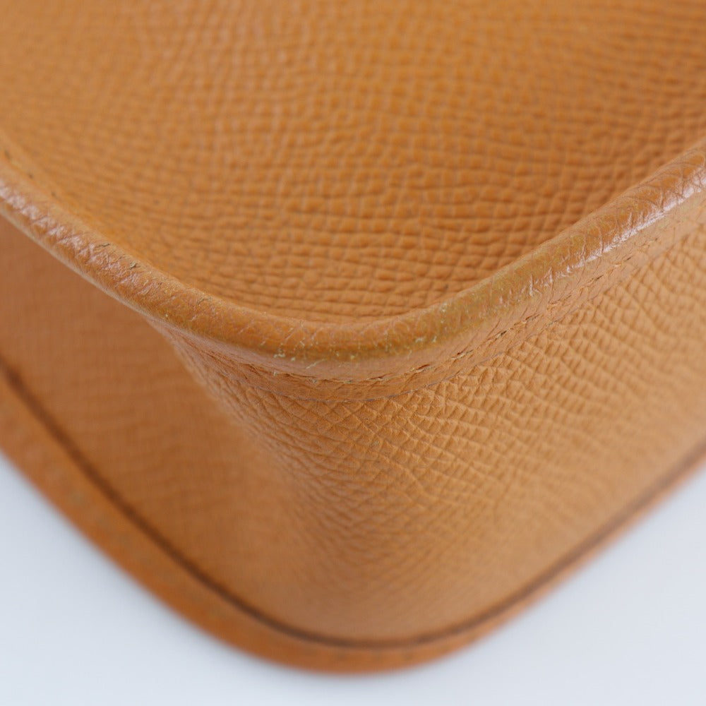 HERMES Shoulder Bag Epsom Orange Vespa TPM