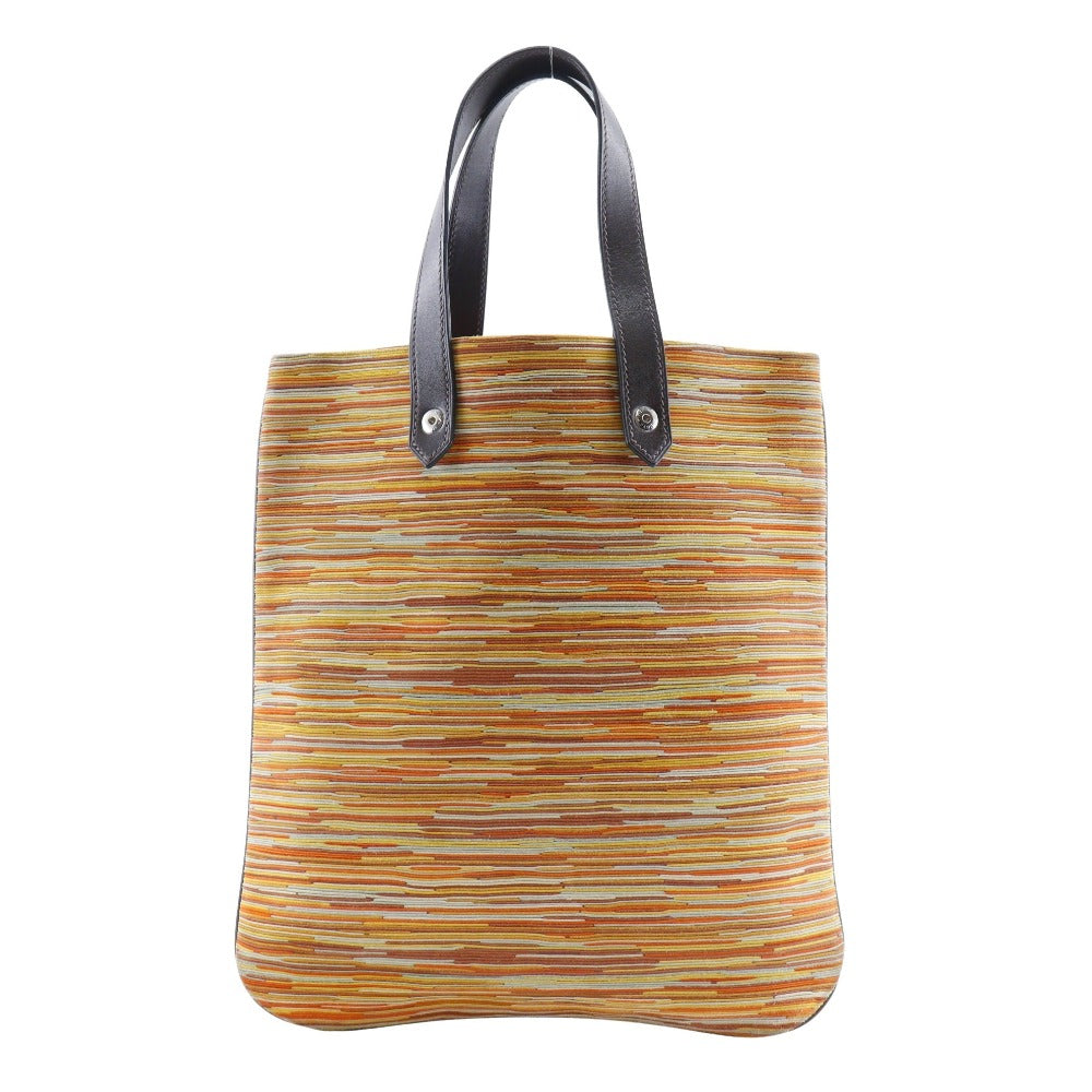 HERMES Handbag Vibrato Orange Tote Bag Amedaba PM