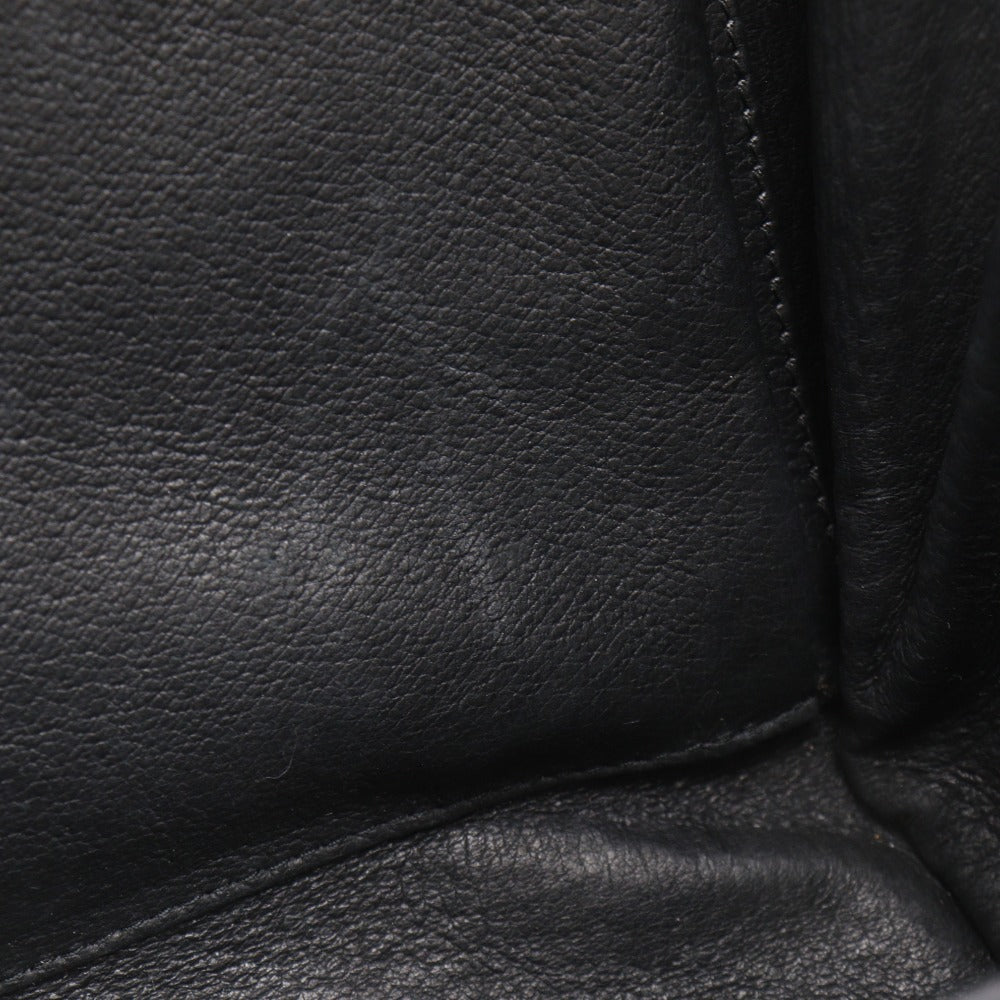 GUCCI Shoulder Bag Calfskin black 2-way clutch Old Gucci