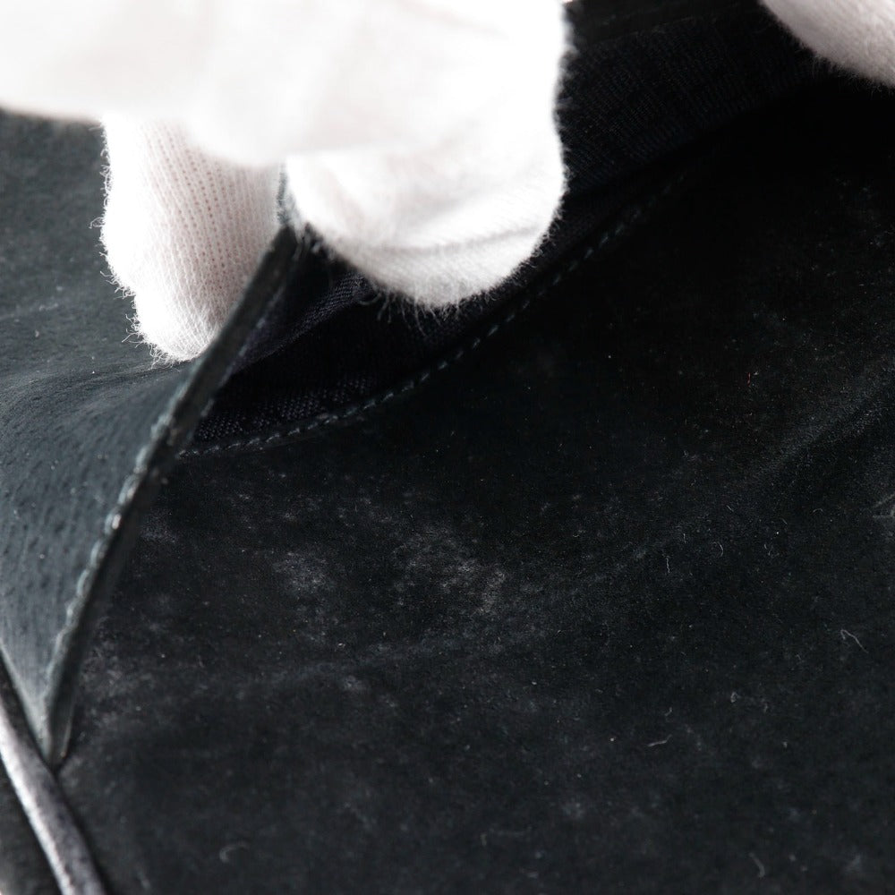 GUCCI Tote Bag Suede black Old Gucci Bang Boot