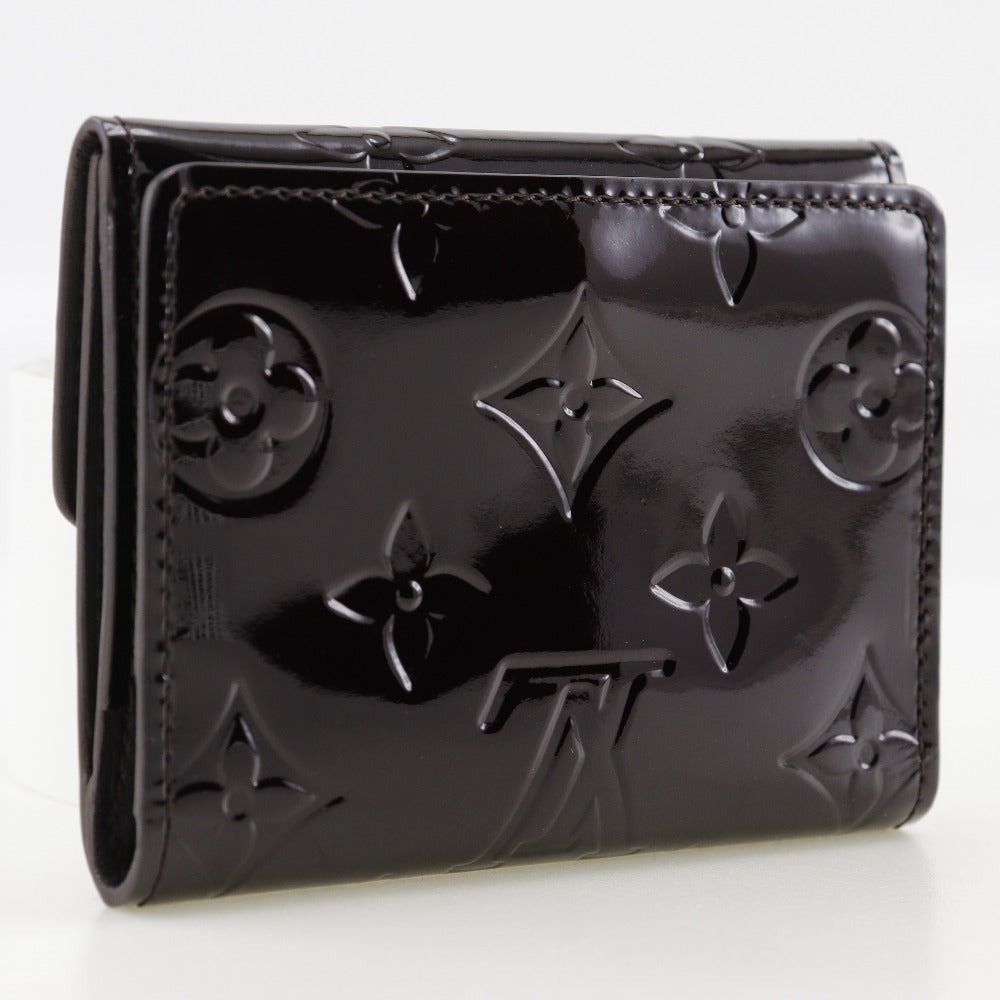 LOUIS VUITTON Coin case M93519 Monogram Vernis wine-red Ludlow