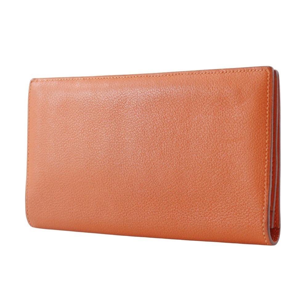 HERMES Bill Compartment Shave Orange MC2 Fleming