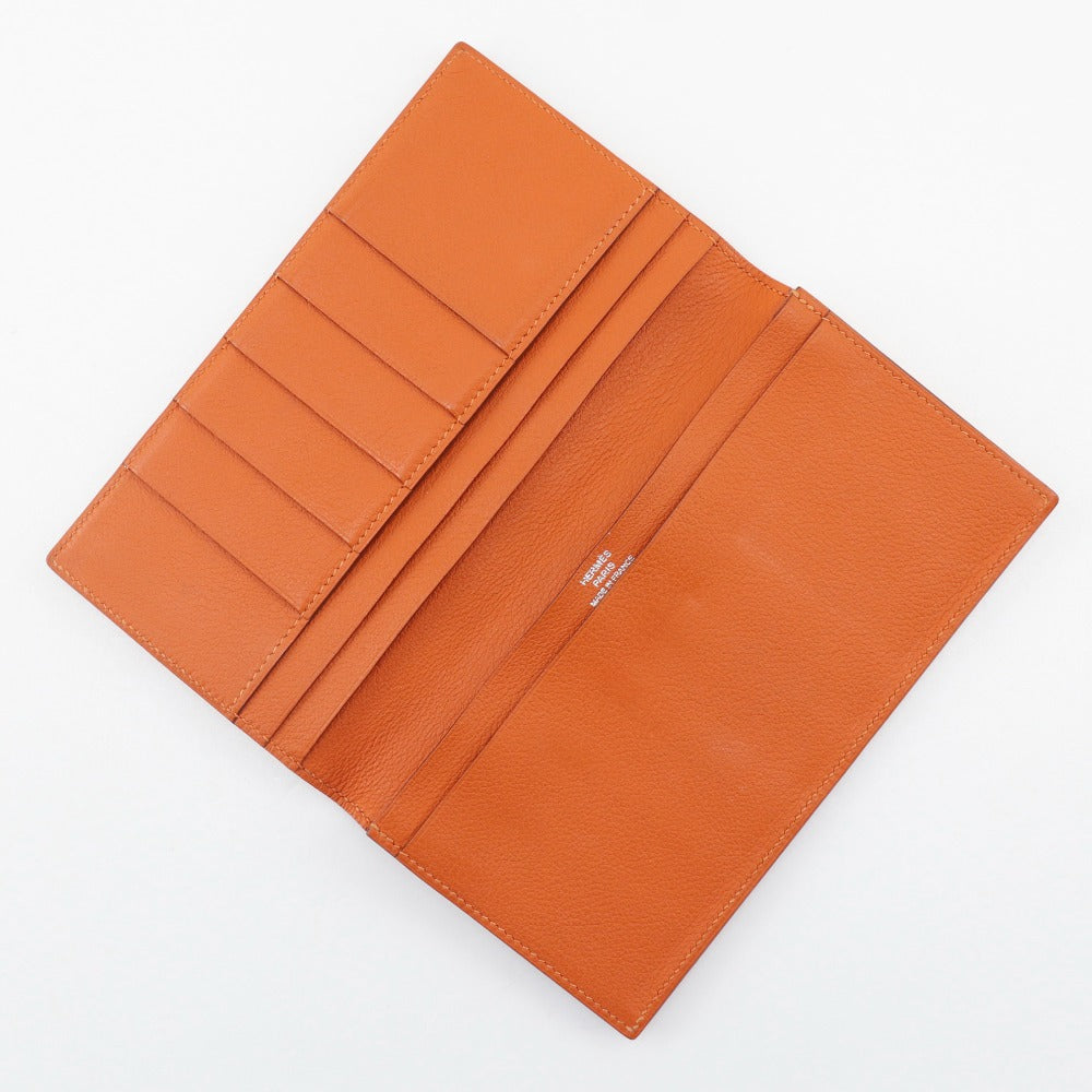 HERMES Bill Compartment Shave Orange MC2 Fleming