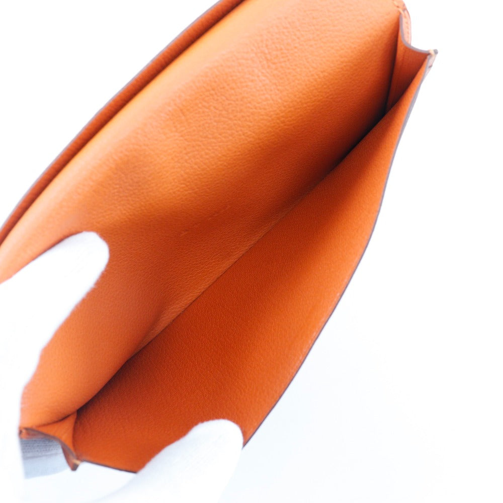 HERMES Bill Compartment Shave Orange MC2 Fleming