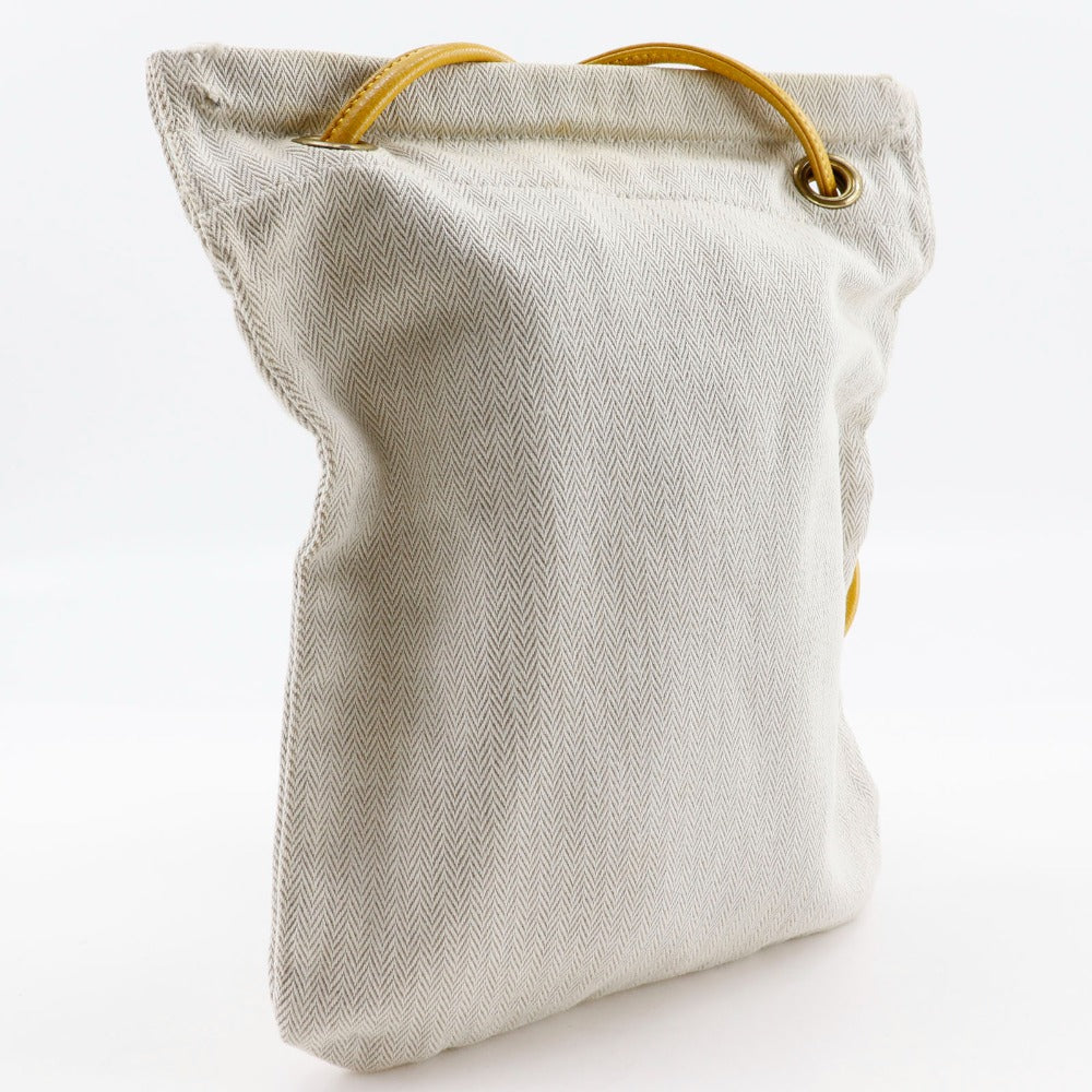 HERMES Shoulder Bag Towal chevron natural Sac Aline 2PM Women Used