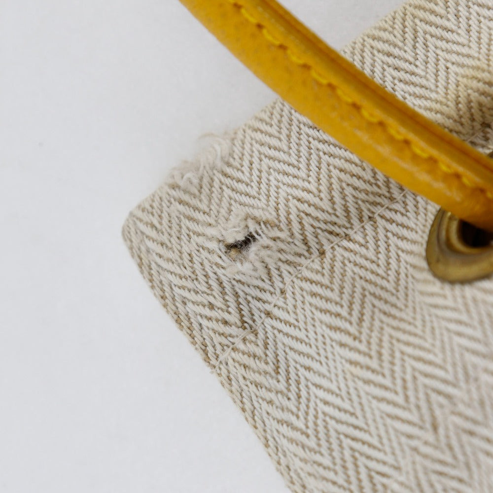 HERMES Shoulder Bag Towal chevron natural Sac Aline 2PM Women Used