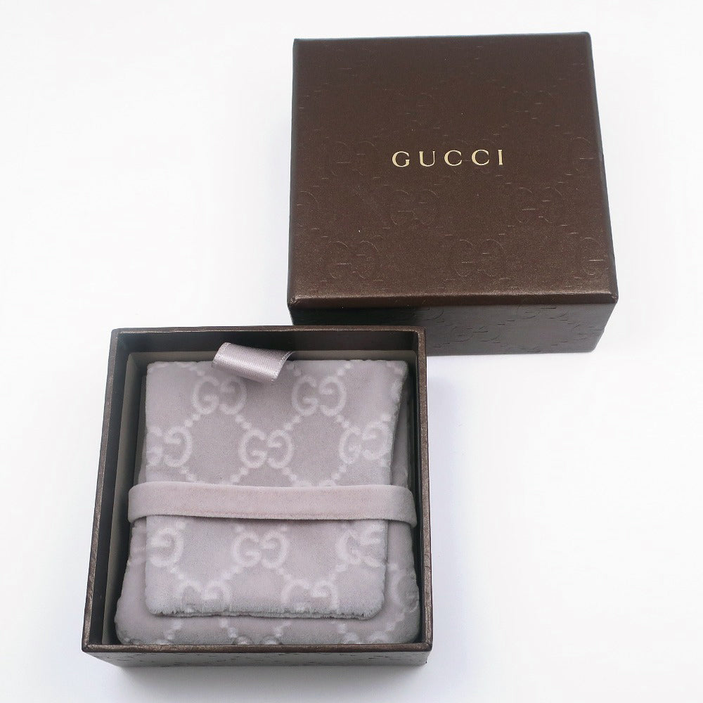 GUCCI Necklace Silver925 Silver Bamboo Heart Women Used
