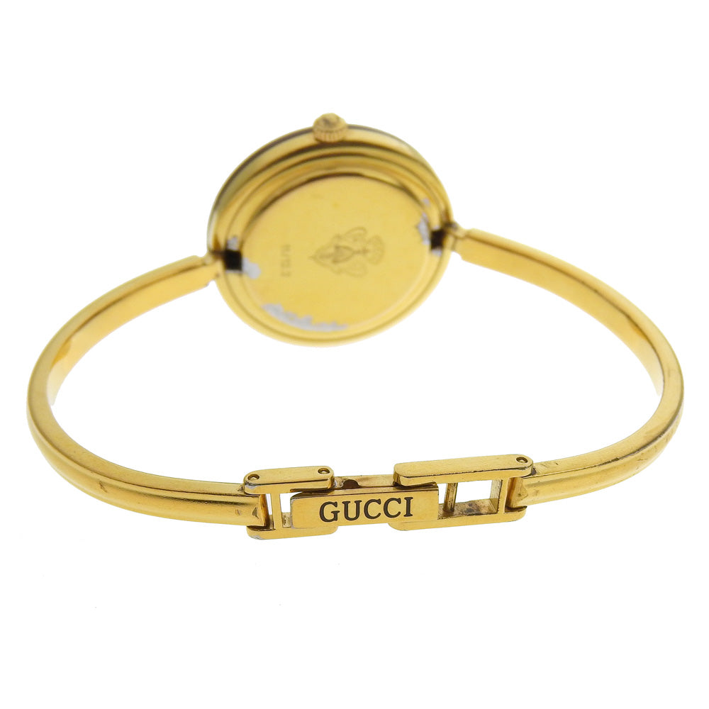 GUCCI Watches Quartz 11/12.2 Plated Gold gold Change bezel White dial