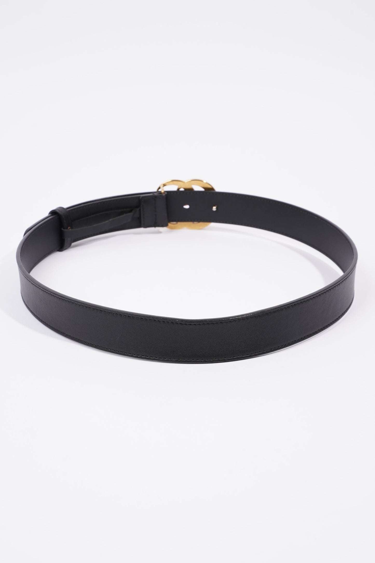 Gucci Marmont Belt Black Leather 70cm