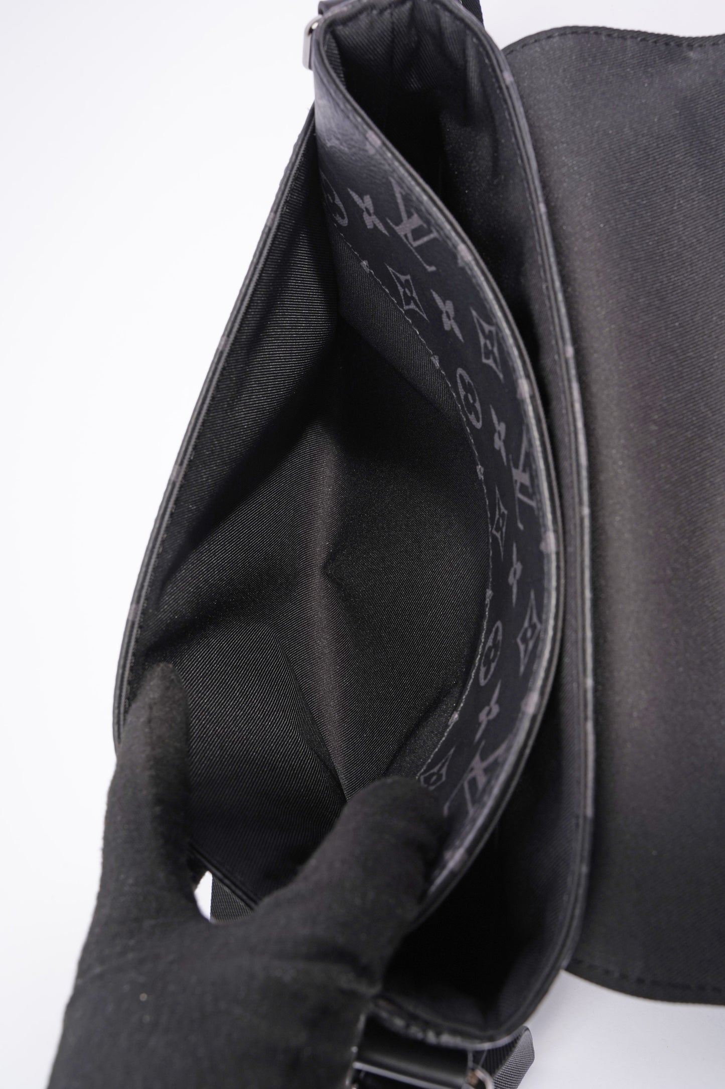 Louis Vuitton District  Monogram Eclipse Canvas PM
