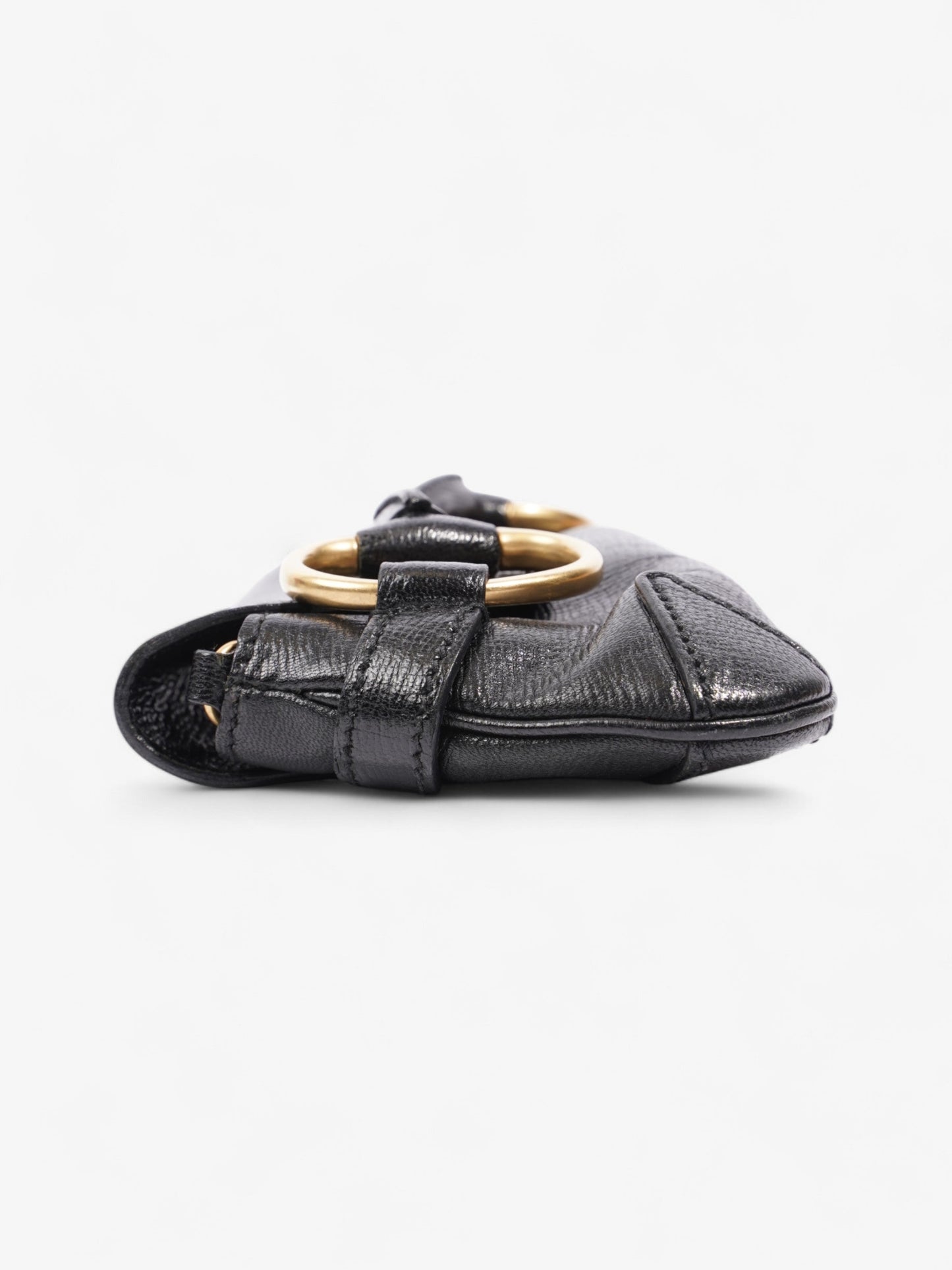 Gucci Horsebit Clutch Black Leather