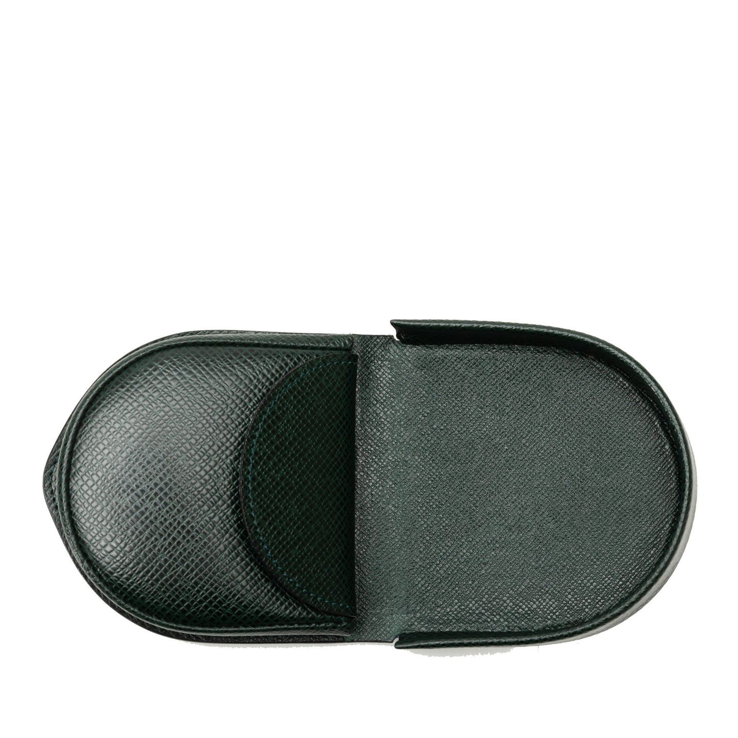 Green Louis Vuitton Taiga Porte Monnaie Cuvett Coin Pouch