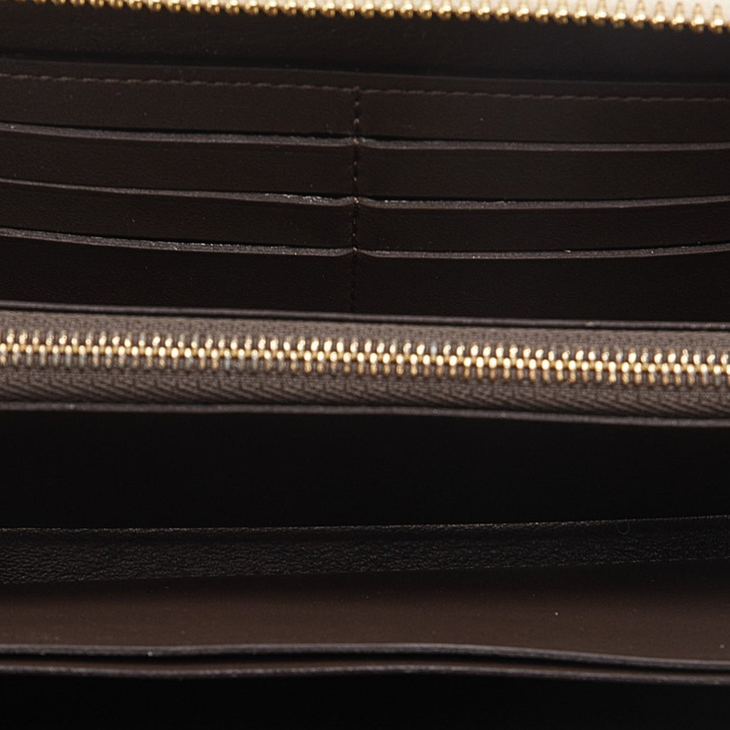 Brown Louis Vuitton Taurillon Comete Wallet