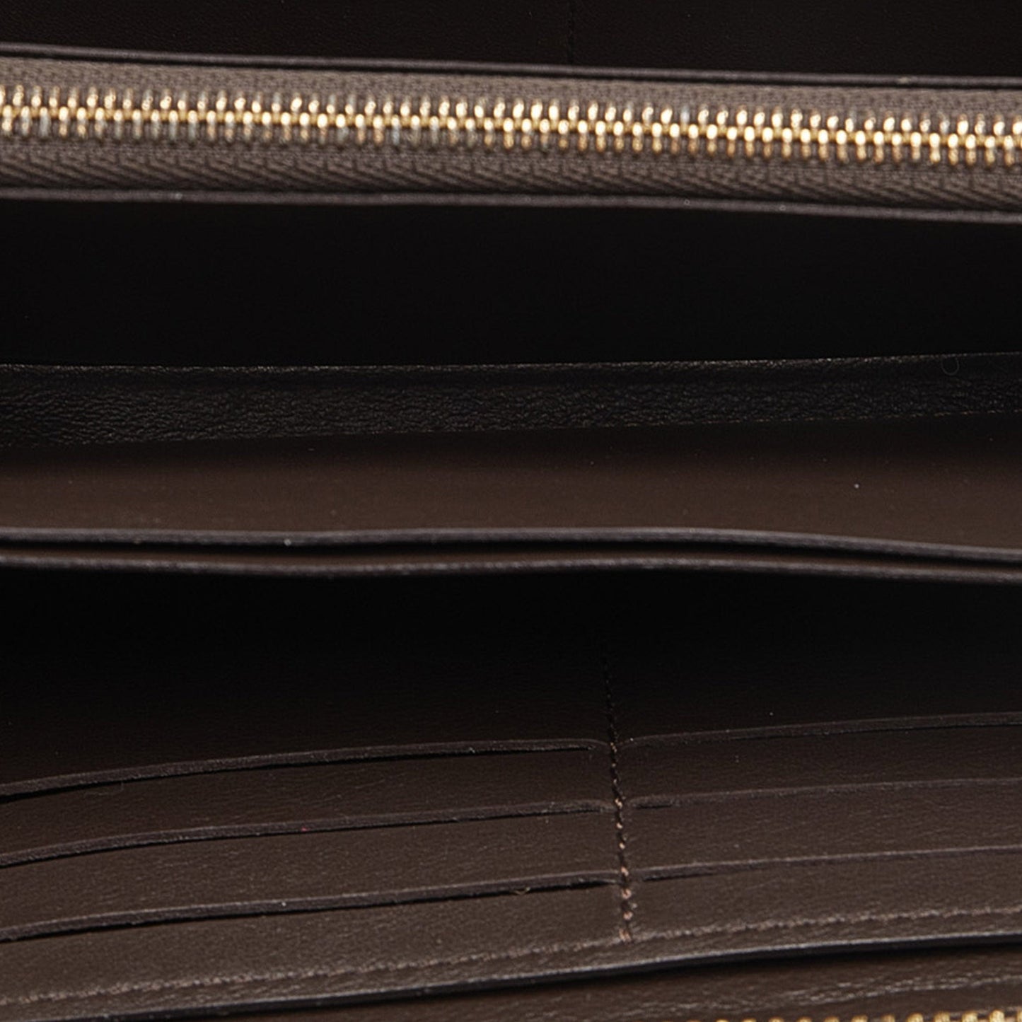 Brown Louis Vuitton Taurillon Comete Wallet