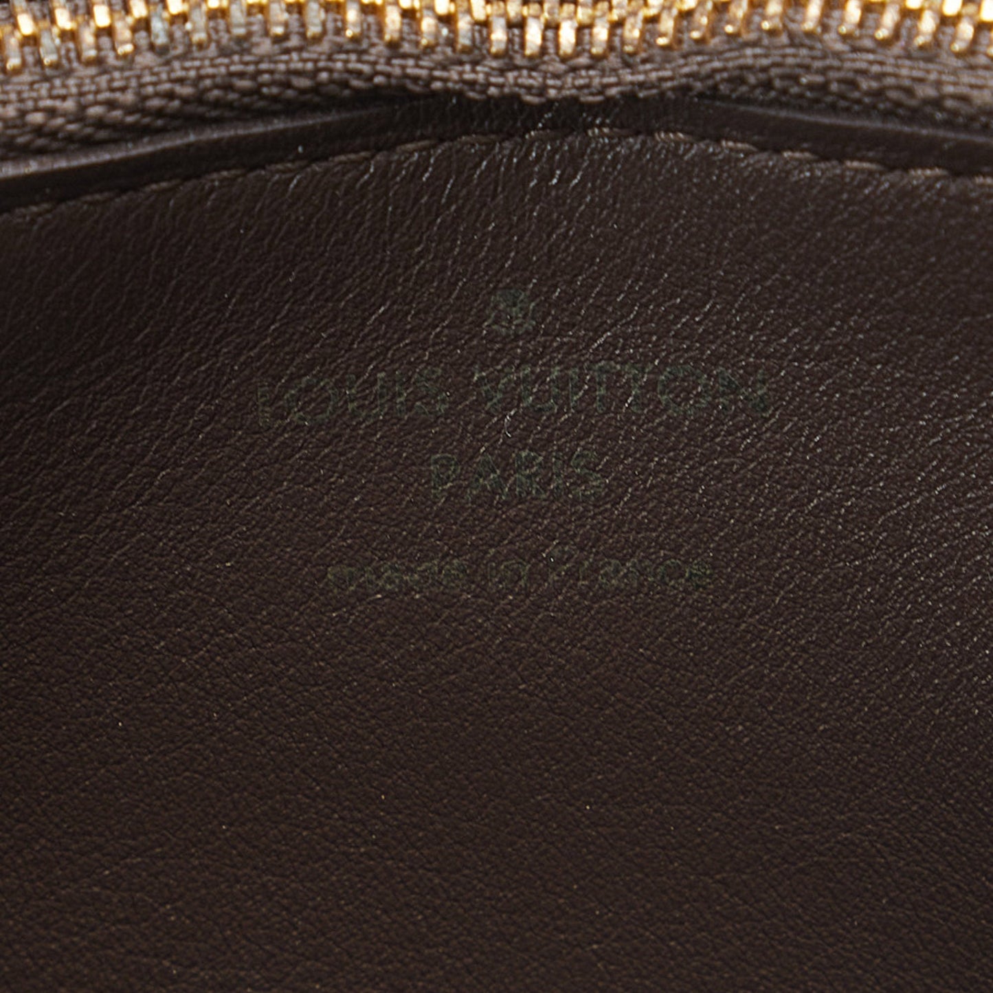 Brown Louis Vuitton Taurillon Comete Wallet