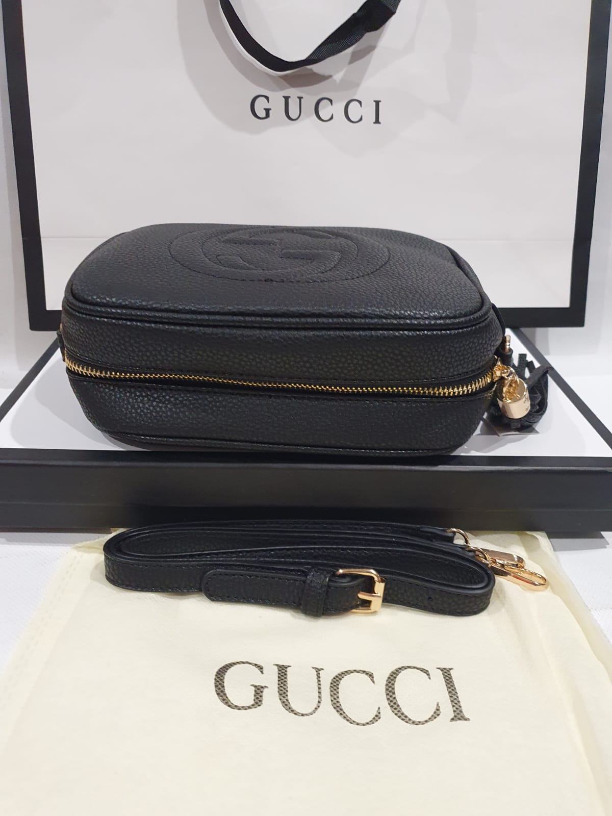 Gucci Disco Soho Handbag (Detachable Strap )