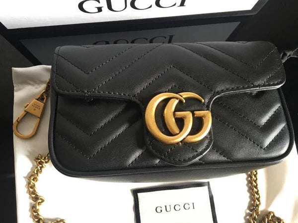 GUCCI Mini Marmont Bag (black)
